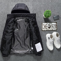 New Heated Jacket Coat USB Electric Jacket Cotton Coat Heater Thermal Clothing Heating Vest Men's Clothes Winter