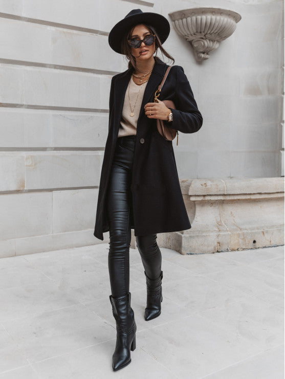 Winter wool coat