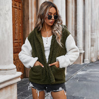 winter matching hooded coat