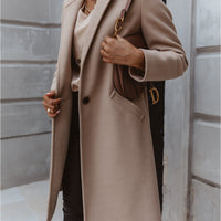 Winter wool coat