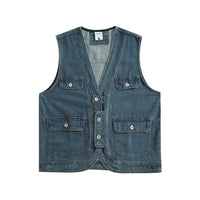 Fashion Personality Functional Tactics Frock Vest Men