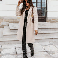 Winter wool coat