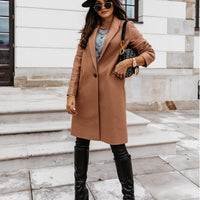 Winter wool coat