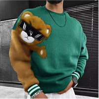 Men's Sweater Digital Printing Casual