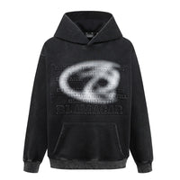 Creative Letters Printed Hoodie Men's