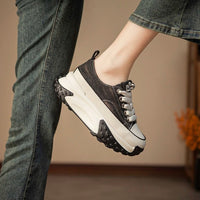 Summer Breathable Platform White Shoes Women