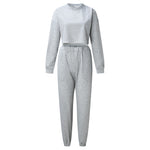 Women's Casual Loose Sports Sweatshirt Suit